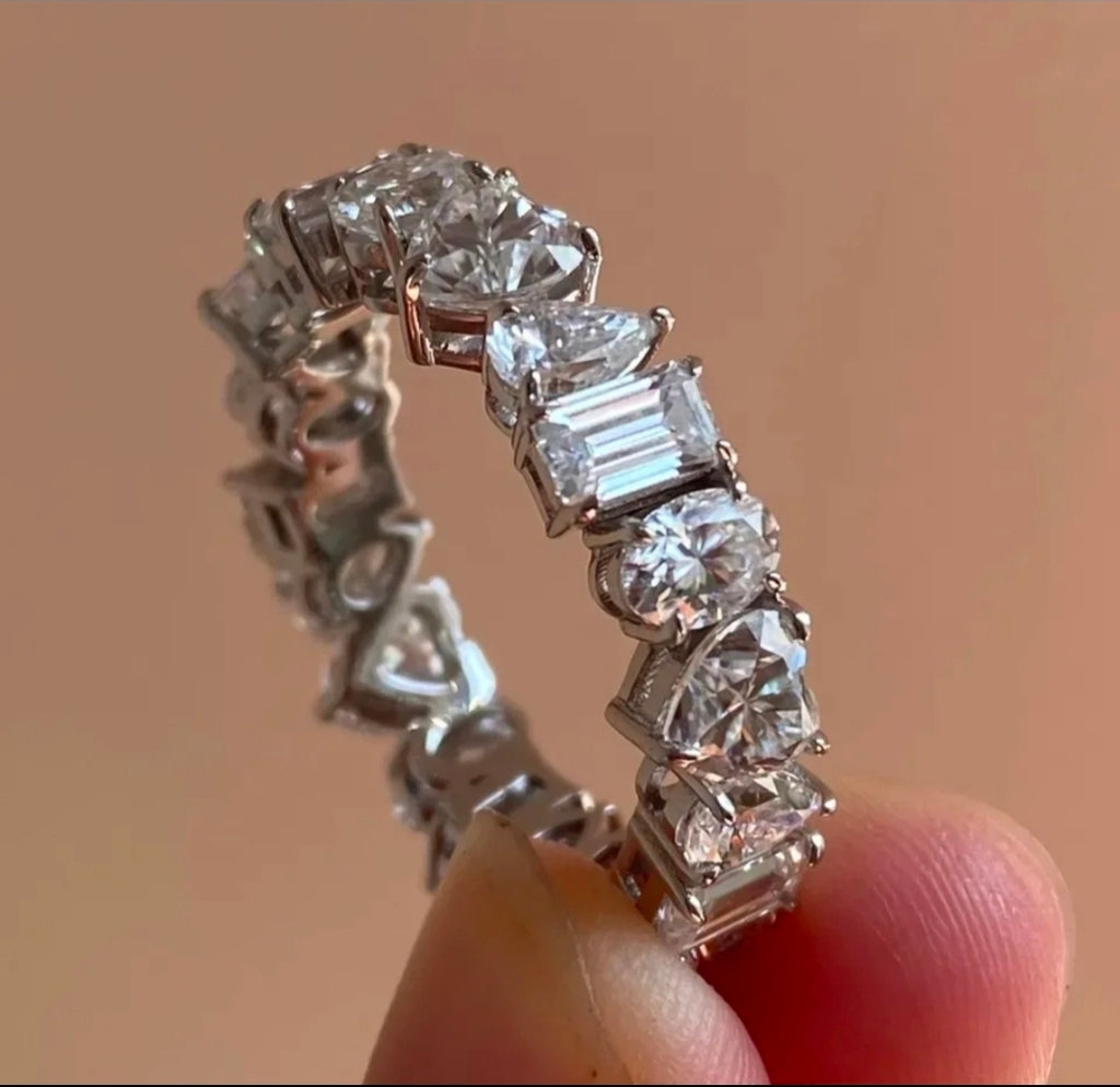 Pink Champagne Eternity Band