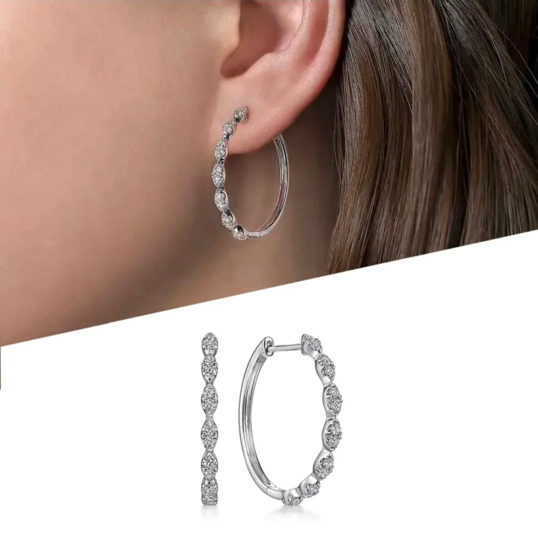 Pavé Hoops